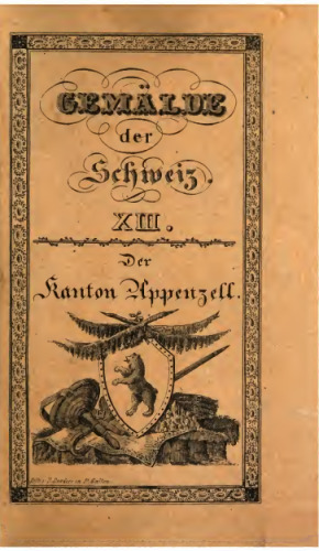 Der Kanton Appenzell