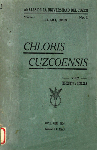 Chloris cuzcoensis