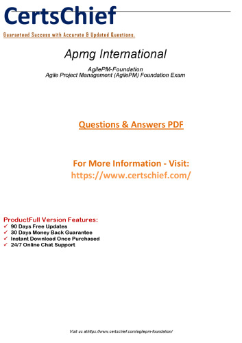 Gain expertise in Agile Project Management with AgilePM Foundation certification. APMG International offers AgilePM Foundation course for professionals. Enroll now and boost your career!