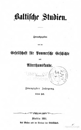 Baltische Studien