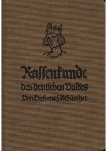 Rassenkunde des deutschen Volkes