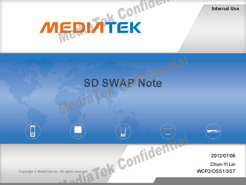 Mediatek SD Swap Note