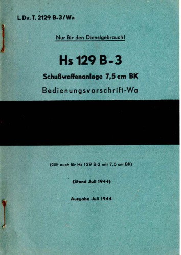 Hs-129 B3-7.5 BK