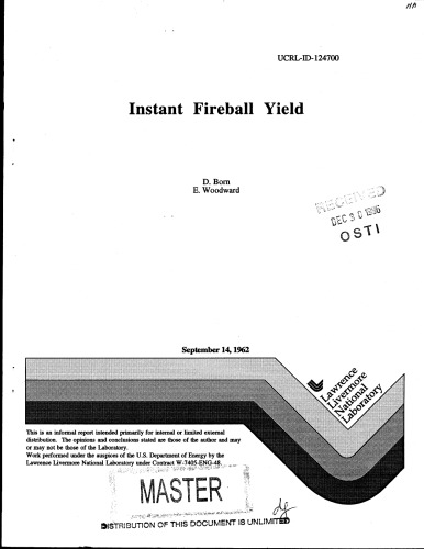 Instant fireball yield