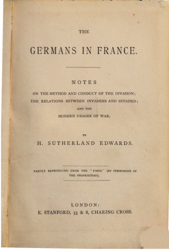 The Germans in France