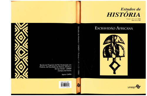 Escravidão africana (Dossiê revista 'Estudos de História')