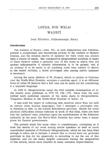 Landa, zor wala! Waneci