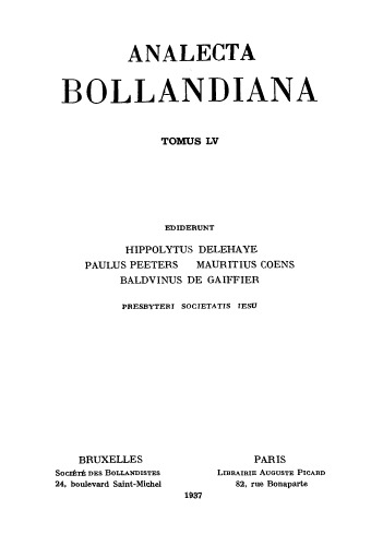 Analecta Bollandiana