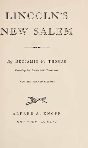 Lincoln's New Salem