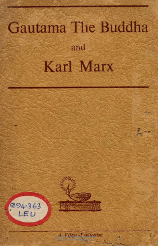 Gautama the Buddha and Karl Marx