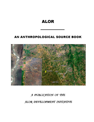 Alor Anthropological Source Book Anambra Nigeria