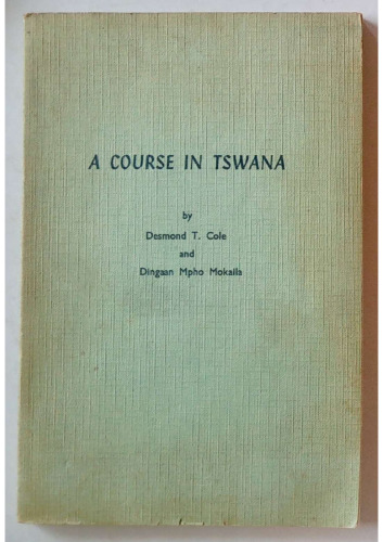 A Course in Tswana