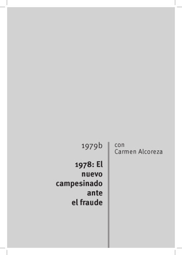 1978: El nuevo campesinado ante el fraude (Bolivia)
