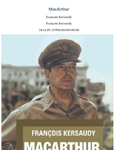 MacArthur: l'enfant terrible de l'US Army