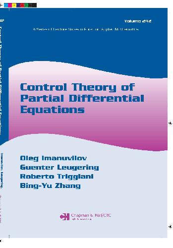 Control Theory of Partial Differential Equations