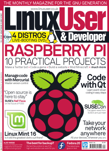 Linux User & Developer 134 - Raspberry Pi: 10 Practical Projects