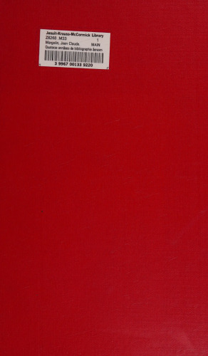 Quatorze annees de bibliographie Erasmienne (1936–1949)