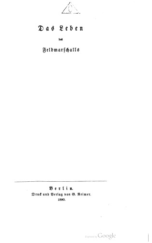 Das Leben des Feldmarschalls Neithardt von Gneisenau / 1814. 1815