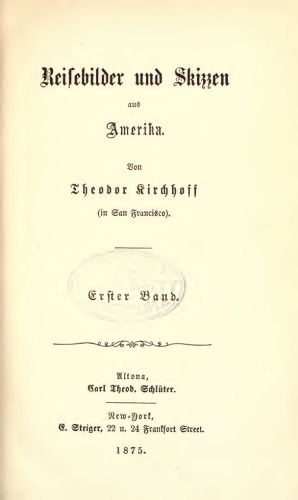 Reisebilder und Skizzen aus Amerika