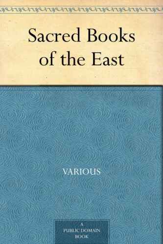 Sacred Books of the East B0084B7HJO
