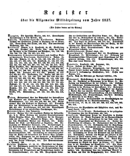 Allgemeine Militär-Zeitung