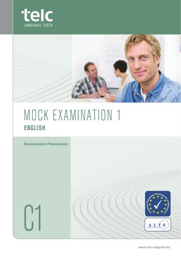 TELC Language Tests. Mock Examination 1: English C1