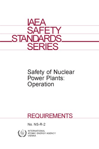 Safety of Nuclear Powerplants - Operation (IAEA NS-R-2)
