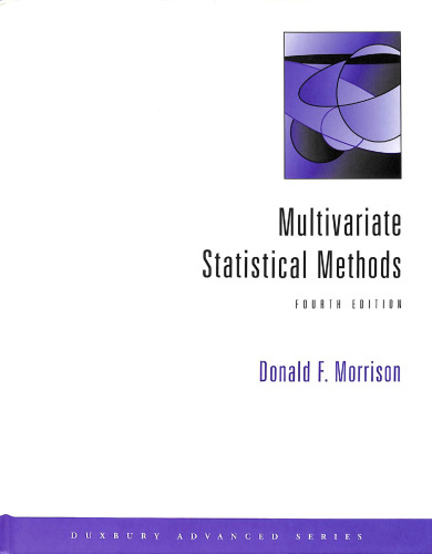 Multivariate Statistical Methods