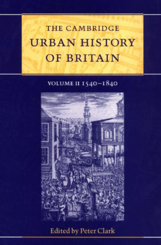 The Cambridge Urban History Of Britain