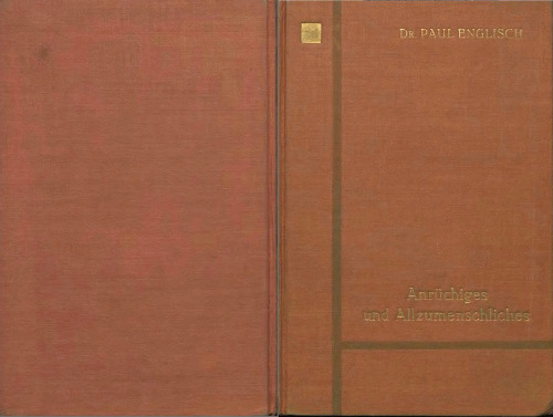 Das skatologische Element in Literatur, Kunst und Volksleben