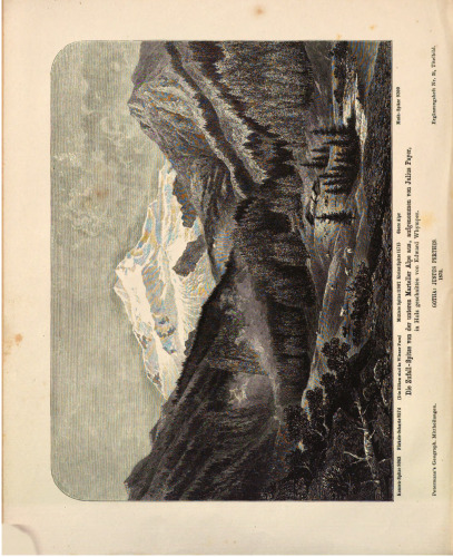 Die centralen [zentralen] Ortler-Alpen (Gebiete: Martell, Laas und Saent) nebst einem Anhange zu den Adamello-Presanella-Alpen