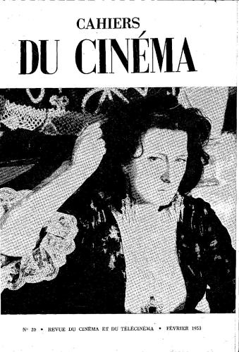 Cahiers du Cinéma nos 1-20