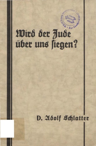 Wird der Jude über uns siegen? Ein Wort für die Weihnachtszeit