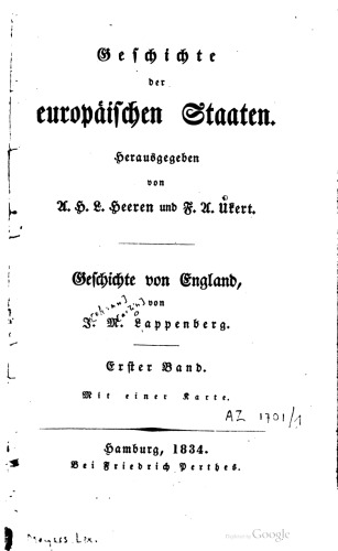 Geschichte von England