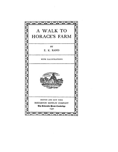 A walk to Horace's farm