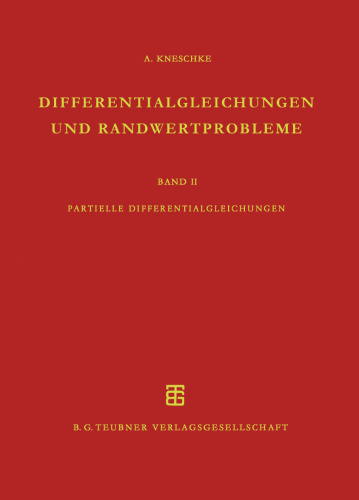 Partielle Differentialgleichungen