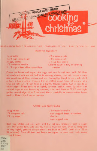 Cooking for Christmas