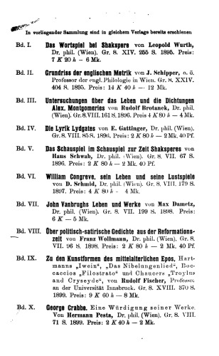 Leben und Werke Peter Pindars (Dr. John Walcot)