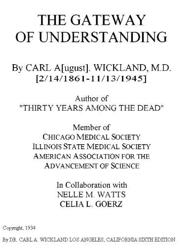 The Gateway of Understanding