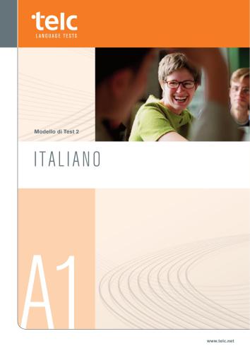 Telc language tests. Modello di Test 2. Italiano A1