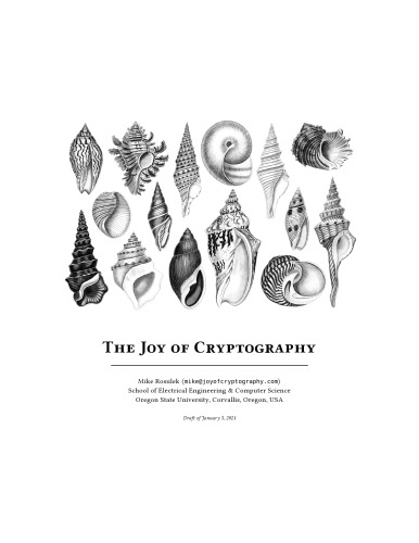 The Joy of Cryptography (2021 Updated)