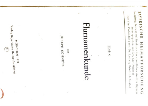 Flurnamenkunde