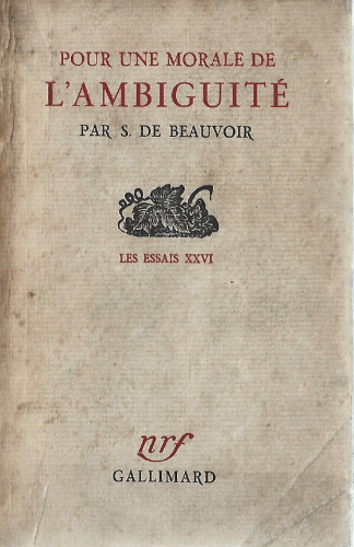 Pour une morale de l'ambiguïté