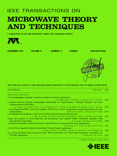 IEEE MTT-V051-I11 (2003-11)