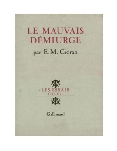 Le mauvais démiurge