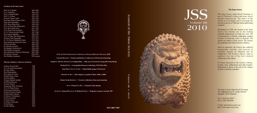 Journal of the Siam Society; 98
