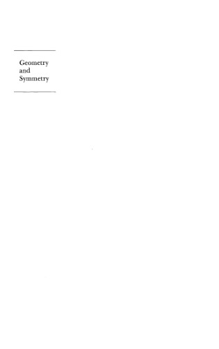 Geometry and symmetry