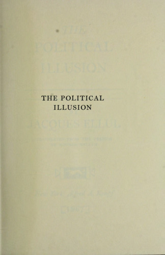 The Political Illusion