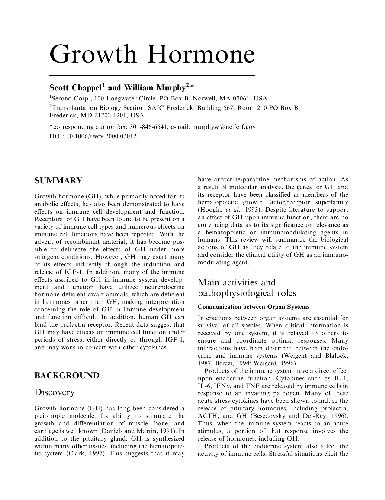 Growth Hormone