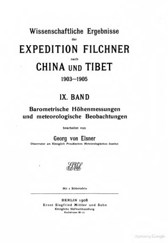 Das Rätsel des Mantschu. Meine Tibet-Expedition